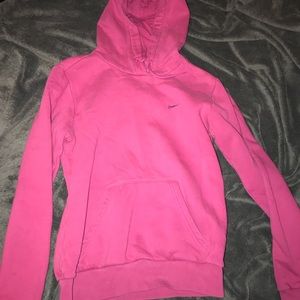 pink nike hoodie